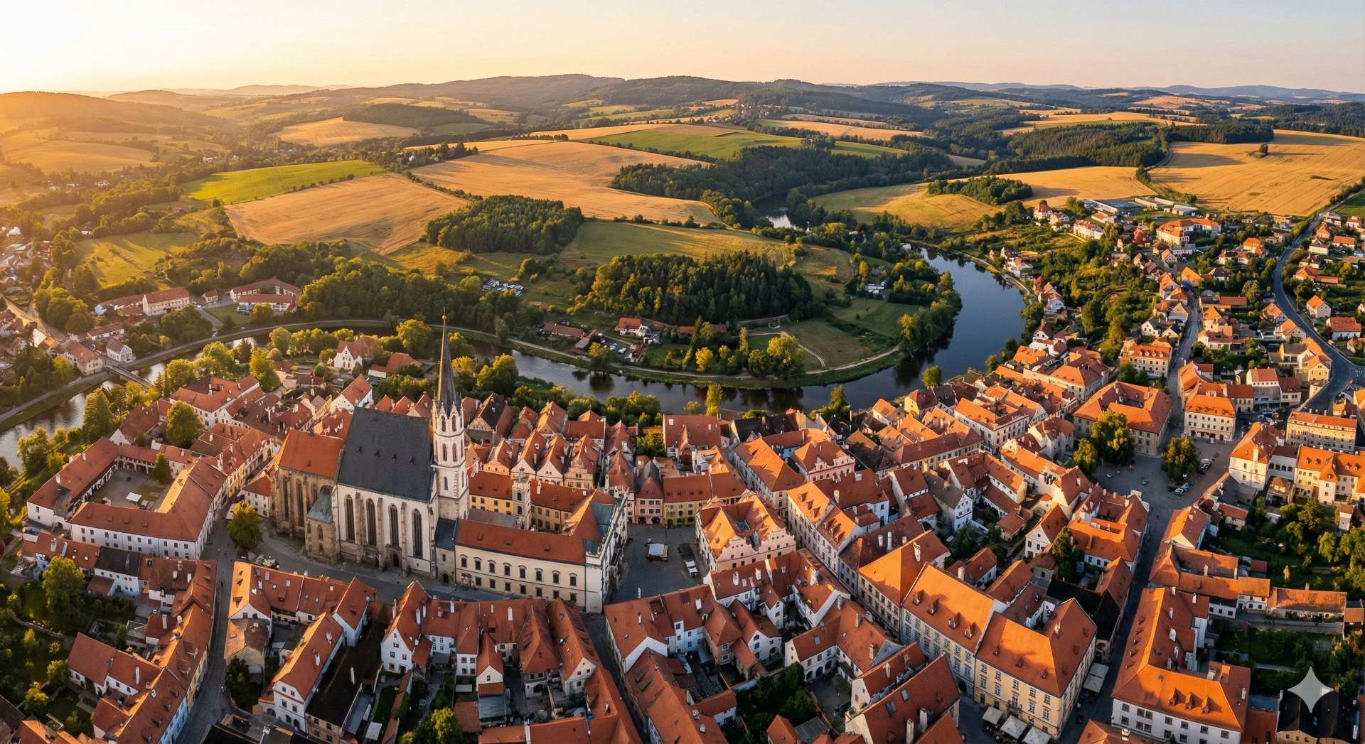 Dron a 360° virtuální prohlídky